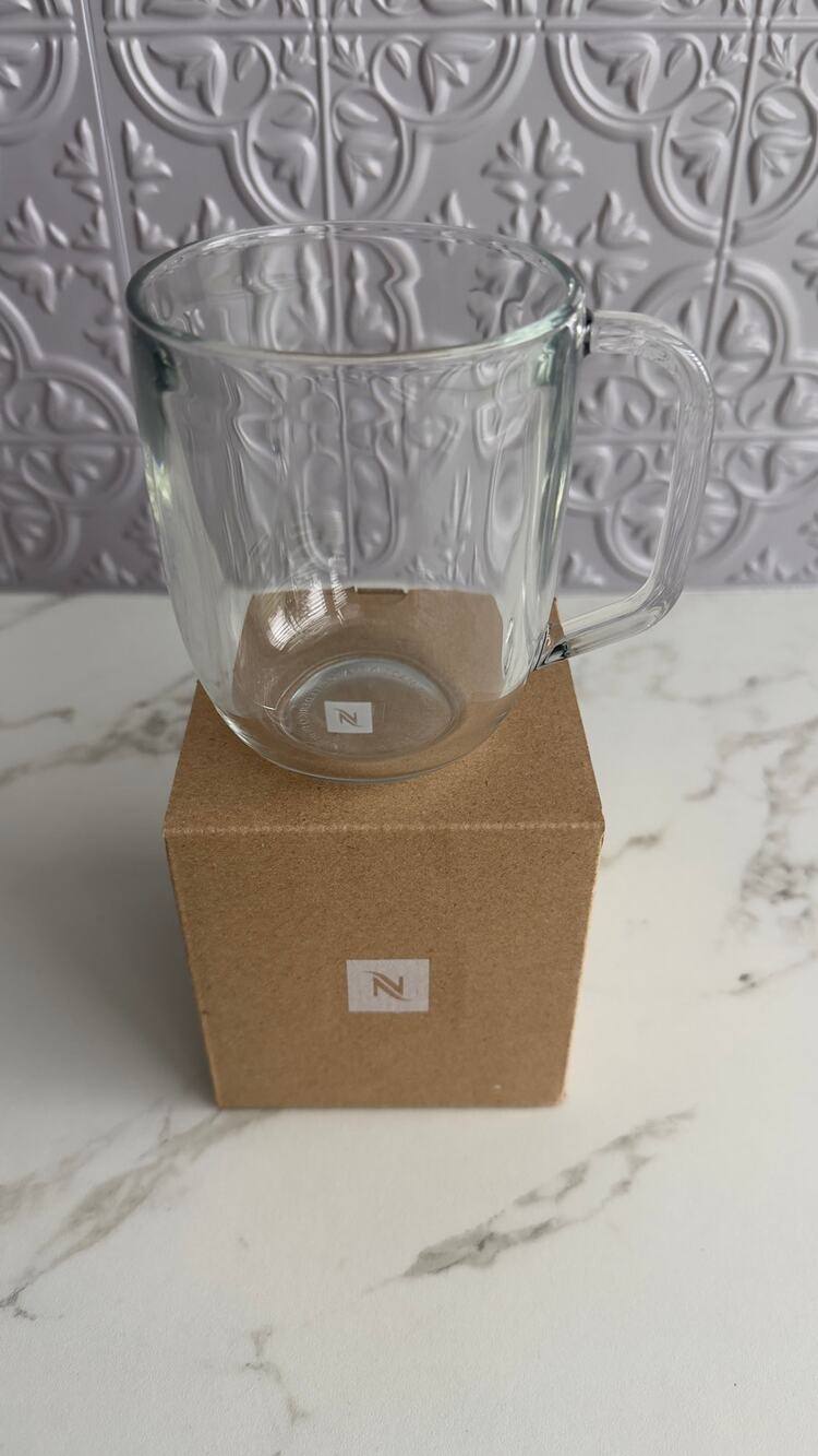NIB Nespresso Signature Federico Peri Design-Small 13.2 oz Coffee Mug Tea Modern